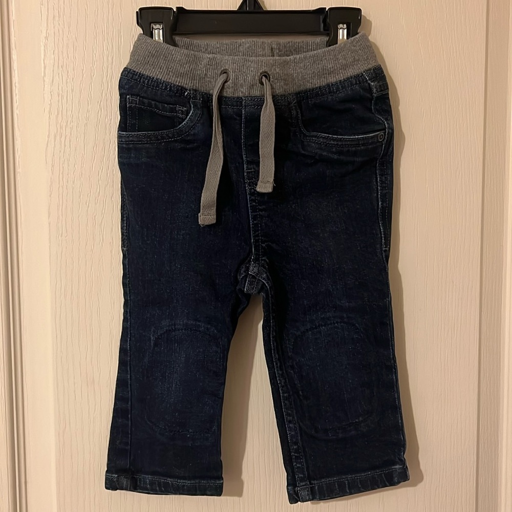 Hanna Andersson Baby Pull-On Kick Start Jeans